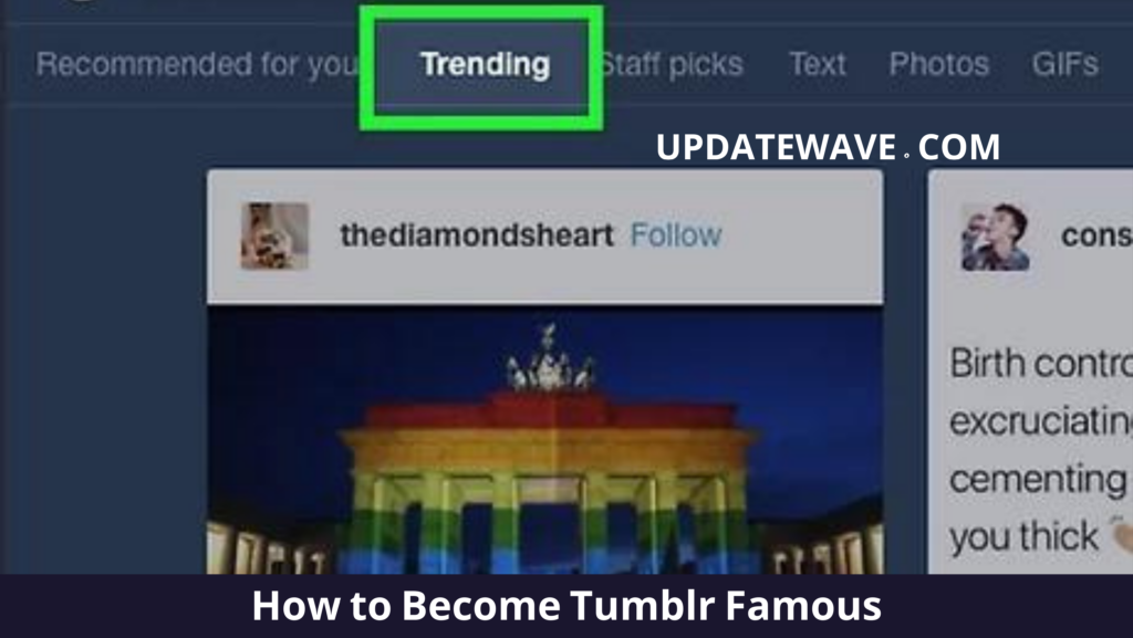 How to Become Tumblr Famous updatewave.com